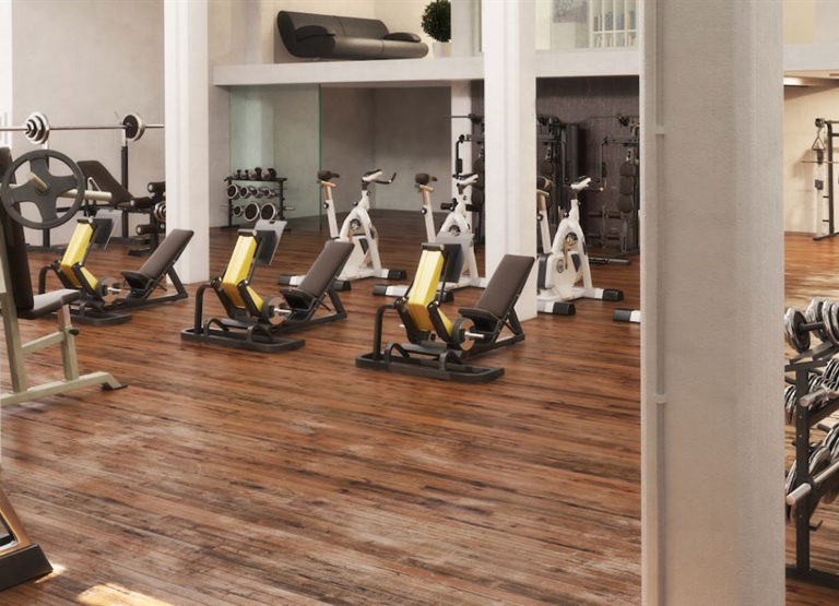 Luftbefeuchtung für Fitness Studios