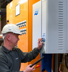 Humidifier commissioning